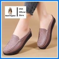Hush Puppies women shoes Women's casual leather shoes ladies shoes Boat Shoes