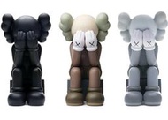 Image.台中逢甲店 KAWS Passing Through Black/Brown/Grey Set