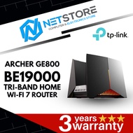 TP-LINK ARCHER GE800 BE19000 TRIBAND HOME WI-FI 7 ROUTER