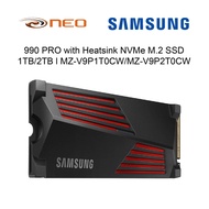SAMSUNG 990 PRO NVMe 2.0 W HEATSINK - 1TB / 2TB / 4TB