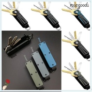 ROSEGOODS Key Organizer, with Screwdriver Modern Keys Fob with Clip,  Holds 2-6 Keys Multi-function 
