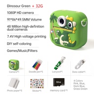 YMX P9 Kids Camera Instant Print, 3-12 Years Old Kids Christmas Birthday Gift Toys, 48MP Kids Selfie