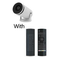 【จัดส่งที่รวดเร็ว】โปรเจ็กเตอร์ HY300/HY310 LCD LED Projector มิเรอร์ WIFI โปรเจ็กเตอร์ 4k โปรเจ็กเตอ