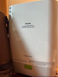接近全新 門市購入連單及保養  Full Set 飛利浦 偉康 Philips Respironics SimplyGo Mini 手提式氧氣機