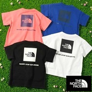 日本 2026 The North Face Toddler Short Sleeve Back Square Logo Tee 嬰兒 T-Shirt