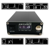 (NMXT) Universal 1.8MHz-30MHz ATU-100 ATU-100M 100W QRP Antenna Auto Tuner+SWR Meter 2 in 1 for HF R