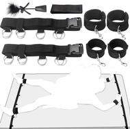 Sm One-Word Sleeping Bed Ratchet Tie Down Set Combination y Feather Leather Racket Ankle Bracelet Ey