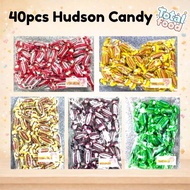 40pcs Hudsons Candy [Classic /Honey Lemon /Lime /Wild Cherry / lemon] gula Hudson