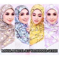 BAWAL BOKITTA SET WITH INNER GETAH (BORONG SAHAJA)