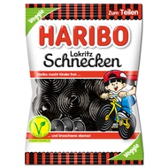 ฮาริโบ เยลลี่เกลียว รสชะเอม Haribo Schnecken Rotella Gummi 175g