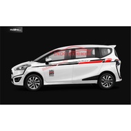 Sienta car stickers, cutting stickers, Sienta freed car stickers