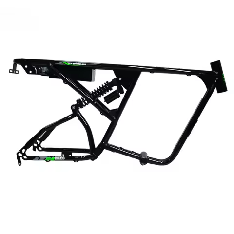 Mid Suspension Ebike Bike Frame 190mm Dropout E-Bike Electric Bicycle Super-73 Rx Frame With Seat an