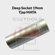 TJAP MATA Deep Sock 19 mm - Socket Bit Length 19mm - Deep Socket Wrench