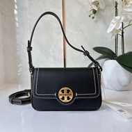 กระเป๋าสะพายไหล่ ใบเล็ก TORY BURCH FELIX MINI CROSSBODY BAG กระเป๋าสะพายข้าง วัสดุหนังแท้