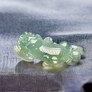 冰綠翡翠貔貅吊飾 | 天然緬甸玉翡翠A貨 | 送禮