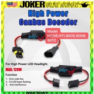 H7 H8 H11 9005 9006 9012 Car Headlight Foglamp Canbus Decoders Error Free Warning Canceller Canbus B