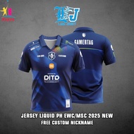 JERSEY Latest TEAM LIQUID PH Special EWC/MSC 2025 T-shirt (free Custom Nickname)﻿﻿