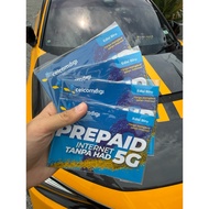 5G CelcomDigi Prepaid Edisi Biru Celcom Sim Card Choose last 4 Digit / MNP kekal no lama