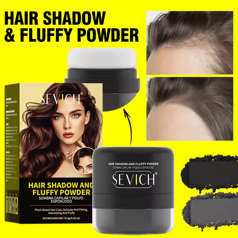 SEVICH Hairline Powder Hair Fluffy Powder Waterproof Hair Concealeroil Control Instant Increase Hair