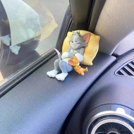 Cat and Mouse Tom Jerry Car Decorations Car Interior Decoration Supplies Daquan Cute Desk Doll Car D