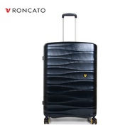 Roncato Stellar DLX PC ABS Hard Case Expandable Anti-Tampering Zipper Spinner Case Travel Luggage Ba
