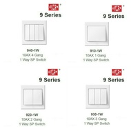 UMS 10A X 1 Gang, 2 GANG, 3 GANG, 4 GANG1 WAY SP SWITCH