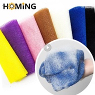 Sponge Body Scrub Brush Rubbing Washcloth Bath Brush African Net Sponge Exfoliating Body Net Scrubbi
