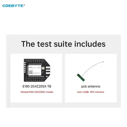 Zigbee 3.0 Wireless Module Mesh EFR32MG21 CDEBYTE E180-2G4Z20SX Low Power 20dbm SMD Transparent Tran
