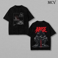 Arise Solo Leveling Anime T-Shirt IGRIS-BERU-Shadow Soldiers Sung Jin Woo Double Print Large Size Li