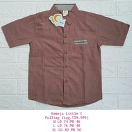KEMEJA KATUN Little-csx LITTLE-M SHIRT, THICK COTTON MATERIAL, NICE ADEM | Stock 1 MUST ASK FOR STOC