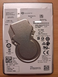 Seagate BarraCuda Pro 1TB 硬碟 2.5" SATA