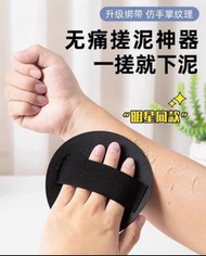 搓泥神器搓澡巾皮子圓餅洗澡搓泥神器沐浴手套無痛下泥灰