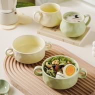 Mug Simple 250ml Ceramic Mug Microwaveable Heating Breakfast Bowl