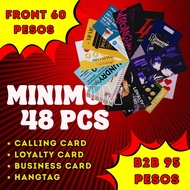 Loyalty Card, Thank you Card, Business Card, Hang Tag | 250 GSM | PISO PRINT