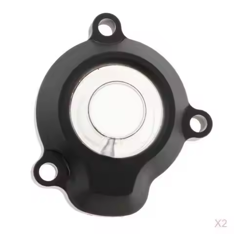 Fit for Yamaha LC135 Y15 Y15ZR Exciter FZ150 Oil Filter Cap Clear 2pcs