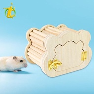 [Asiyy] Hamster House Sleeping Bed Activity Room Hamster Hideout Hamster Hut Exploration