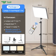 TNW Lampu Foto Led Lampu Lighting Lampu Sorot Lighting Studio+Tripod Lampu Konten Kreator Lighting S