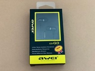 AWEI 3.5mm wired earphone (無咪靚聲耳筒）
