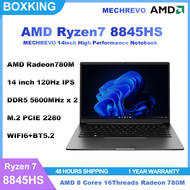 MECHREVO AMD Ryzen7 8845HS 14Inch Screen Laptop DDR5 PCIE4.0 SSD Ultrabook 2.8K 120Hz Notebook