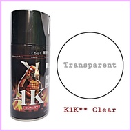 ✧ ✔ ⊙ K1K Clear Samurai Spray Paint (top coat/glossy)