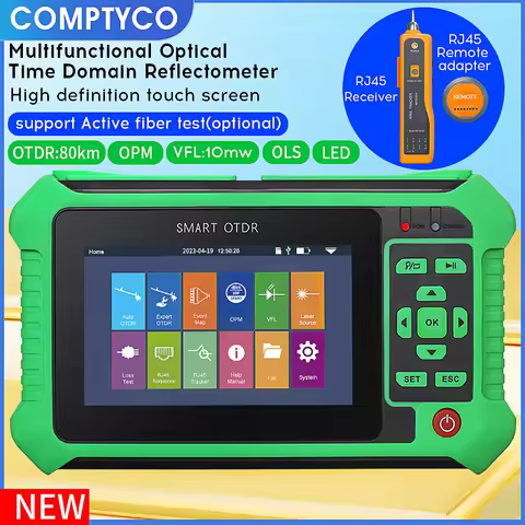 COMPTYCO AUA-513/516/501/500U/A Active Fiber Live Test OTDR 1610nm 22dB Optic Fiber Reflect Touch Sc