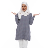 AQEELA Basic Muslimah T-Shirt -Grey (aq999c)