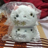 （代售）日本超萌沙包貓咪 限定版 雪ねこだんご 雪貓餃子 娃娃 貓糰子