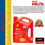 550069067 Shell Helix Power 5W-40 Fully Synthetic Engine Oil (4L)