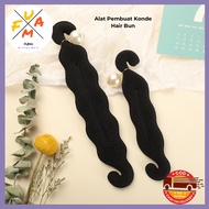 FM Hair Bun Tool Hairdini Hair/ Pearl Hair Bun/ Hair Bun Tool/ Hair Bun Maker