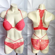 La Senza Hello Sugar Push Up Thick Bra Set Size 32A/S 32B/S 32C/S 34A/S 34B/S 34C/M 36B/M 36C/L 1120