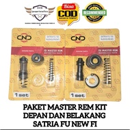 MASTER BRAKE KIT SATRIA FU 150 NEW FI INJECTION GSX 150 1 set FRONT REAR DND