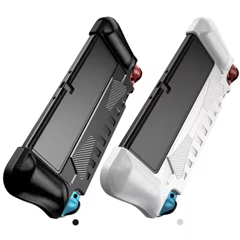 Dockable Protective Case Shockproof Anti Scratch Grip Shell Soft Carbon Fiber Game Accessories for N