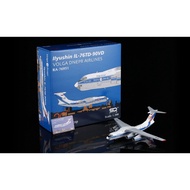 L2096 Alloy Collectible Plane Gift SQ Wings 1:200 Volga Dnepr Airlines Ilyushin IL-76 Diecast Aircra