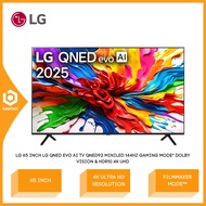 LG QNED Evo AI TV 65 Inch / 75 Inch / 85 Inch MiniLED HDR10 4K UHD 65QNED92ASA / 75QNED92ASA /  85QN